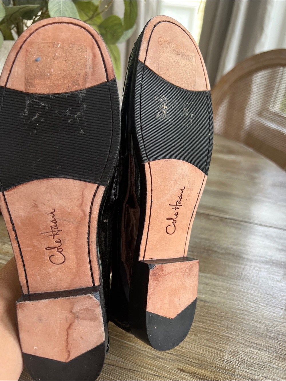 Cole Haan Women’s Black Patent Leather Loafers - Picture 4 of 6